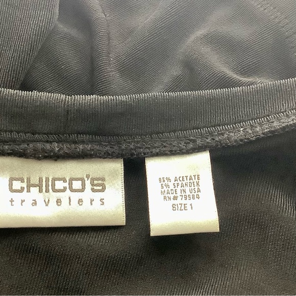 Chico’s Slinky Black Cardigan - Picture 2 of 3